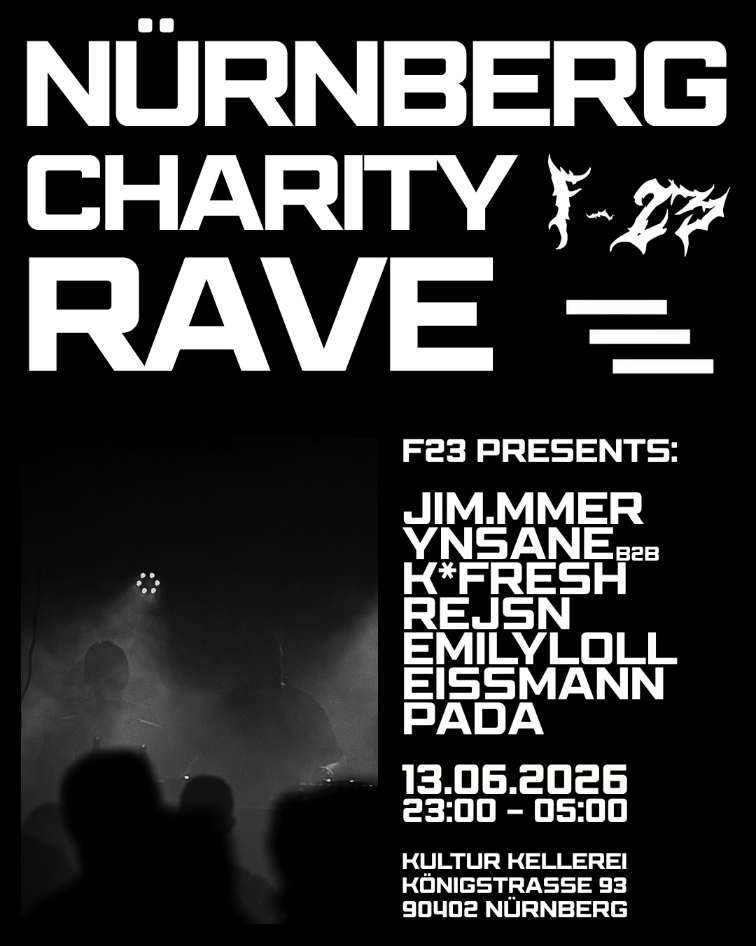 Sa 13.06. F23 - CharityRave